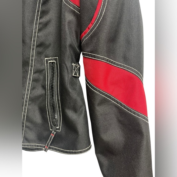 Harley-Davidson scroll Willie G skull embroidered motorcycle jacket women’s Med - Picture 6 of 13